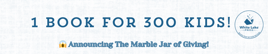 1 Book for 300 kids! 😱 Announcing The Marble Jar of Giving!