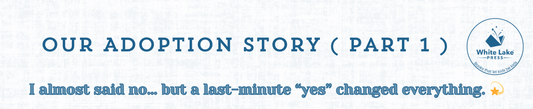 Our Adoption Story ( Part 1 )
