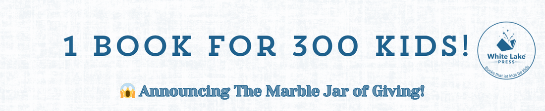1 Book for 300 kids! 😱 Announcing The Marble Jar of Giving!