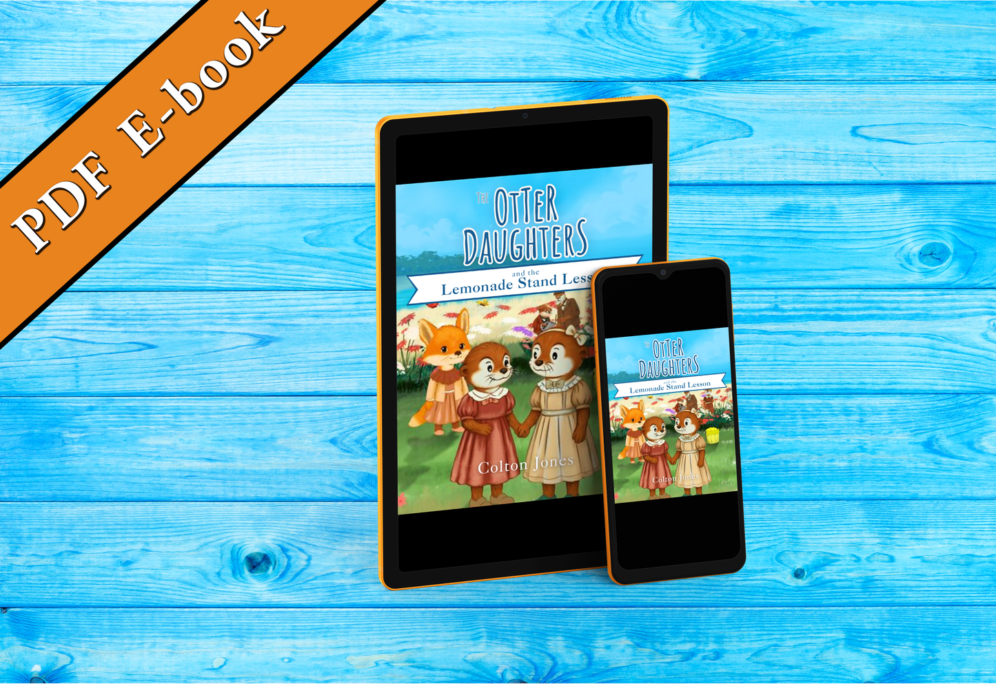 The Otter Daughters and the Lemonade Stand