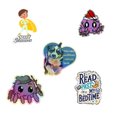 White Lake Press Random Sticker Bundle (10 pcs)